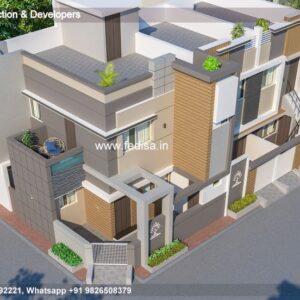 House front design  new house design duplex house design Model No - 0567