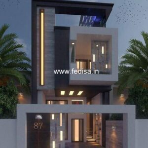House front design  new house design duplex house design Model No - 0573