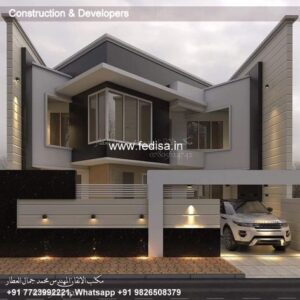 House front design  new house design duplex house design Model No - 0574