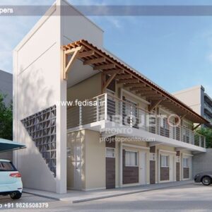 House front design  new house design duplex house design Model No - 0574