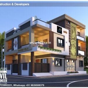 Luxury house house design modern house design -Model No - 0582