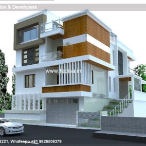 House front design  new house design duplex house design Model No - 0585