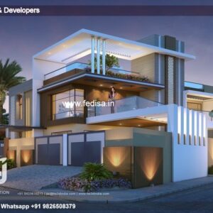 Bungalow house design most expensive house contemporary house Model No - 0588