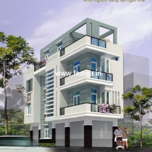 House front design  new house design duplex house design Model No - 0590