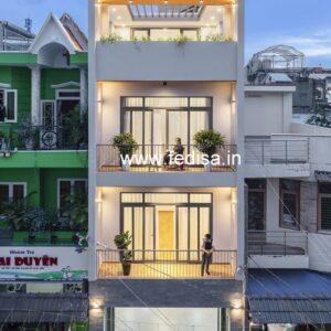 House front design  new house design duplex house design Model No - 0590