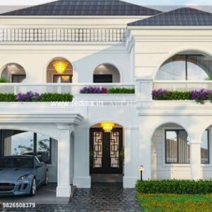 Luxury house house design modern house design -Model No - 0595