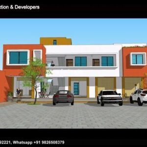 House front design  new house design duplex house design Model No - 0596