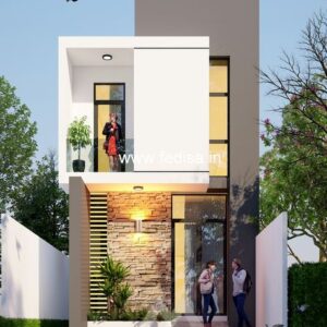 House front design  new house design duplex house design Model No - 0594