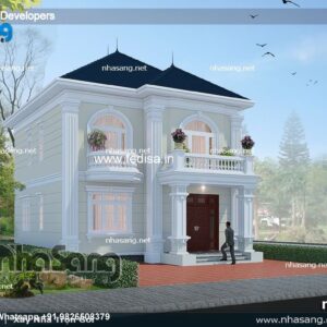 Luxury house house design modern house design -Model No - 0596