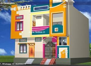 House front design  new house design duplex house design Model No - 0597