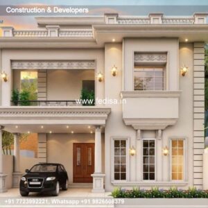 House front design  new house design duplex house design Model No - 0598
