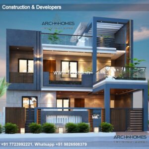 Luxury house house design modern house design -Model No - 0598