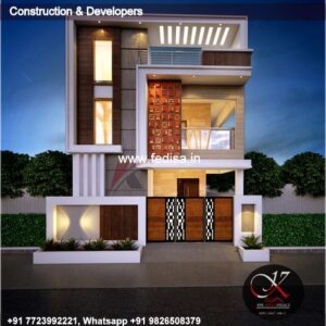 House front design  new house design duplex house design Model No - 0602