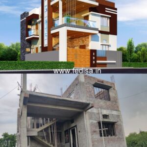 House front design  new house design duplex house design Model No - 0604