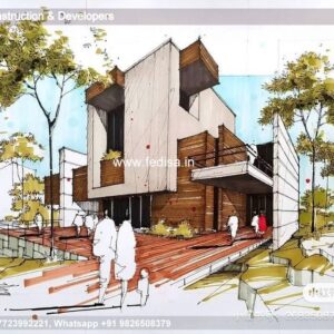 Bungalow house design most expensive house contemporary house Model No - 0603