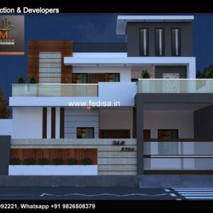House front design  new house design duplex house design Model No - 0605
