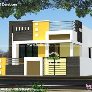 House front design  new house design duplex house design Model No - 0604
