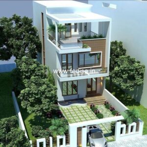House front design  new house design duplex house design Model No - 0605