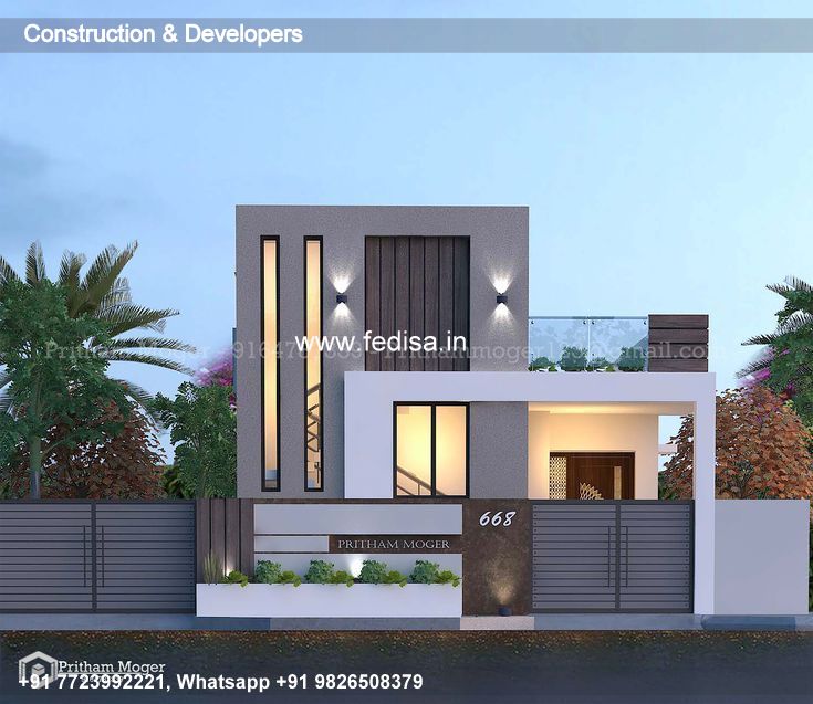 Luxury house house design modern house design -Model No - 0608