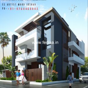 House front design  new house design duplex house design Model No - 0609