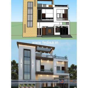 House front design  new house design duplex house design Model No - 0610