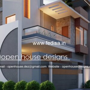 House front design  new house design duplex house design Model No - 0611