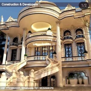 House front design  new house design duplex house design Model No - 0614