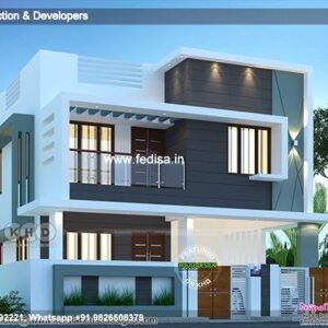 House front design  new house design duplex house design Model No - 0613