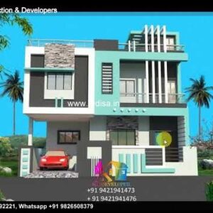 House front design new house design duplex house design Model No - 0614