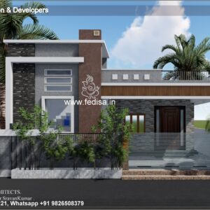 House front design  new house design duplex house design Model No - 0618
