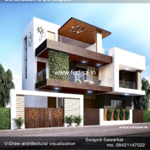 Bungalow house design most expensive house contemporary house Model No - 0616