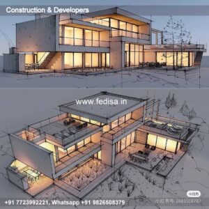Luxury house house design modern house design -Model No - 0619