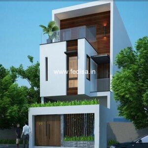 House front design  new house design duplex house design Model No - 0621