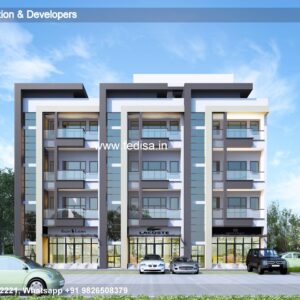 House front design  new house design duplex house design Model No - 0623