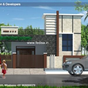 House front design  new house design duplex house design Model No - 0626