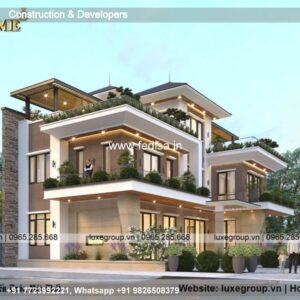 Luxury house house design modern house design -Model No - 0627