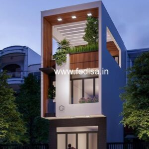 House front design  new house design duplex house design Model No - 0627