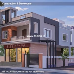 House front design  new house design duplex house design Model No - 0628