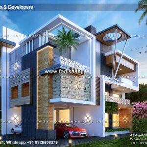 House front design  new house design duplex house design Model No - 0630