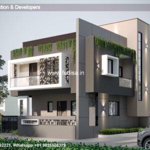 House front design  new house design duplex house design Model No - 0630