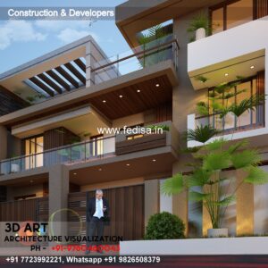 House front design  new house design duplex house design Model No - 0633