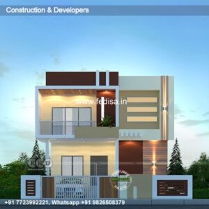 House front design  new house design duplex house design Model No - 0634