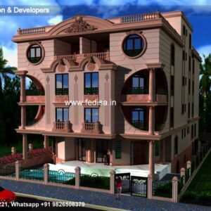 House front design  new house design duplex house design Model No - 0636