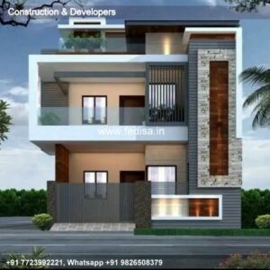 House front design  new house design duplex house design Model No - 0634