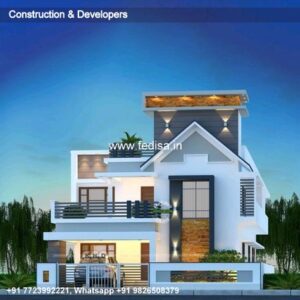 House front design  new house design duplex house design Model No - 0635
