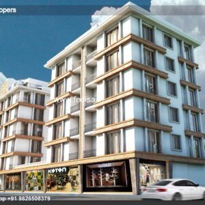 House front design  new house design duplex house design Model No - 0637