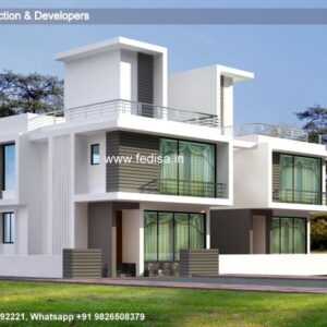 House front design  new house design duplex house design Model No - 0637