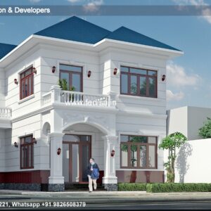 House front design  new house design duplex house design Model No - 0640