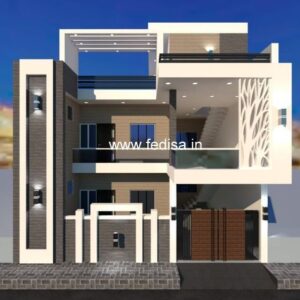 House front design  new house design duplex house design Model No - 0641