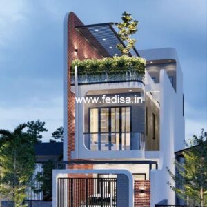 House front design  new house design duplex house design Model No - 0640